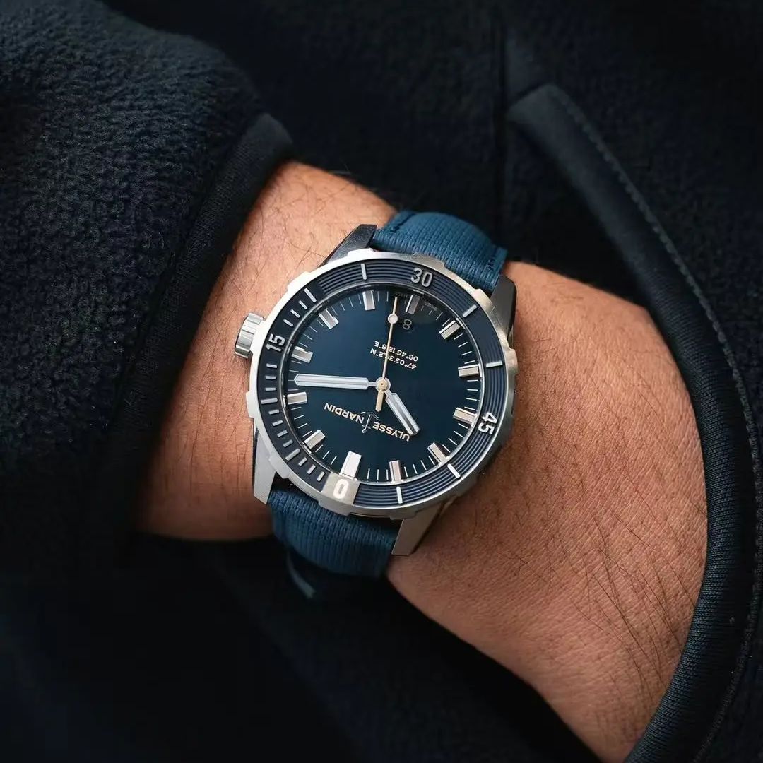 Omega Watch Speedmaster - Bracelet de Signature en tissu voile,