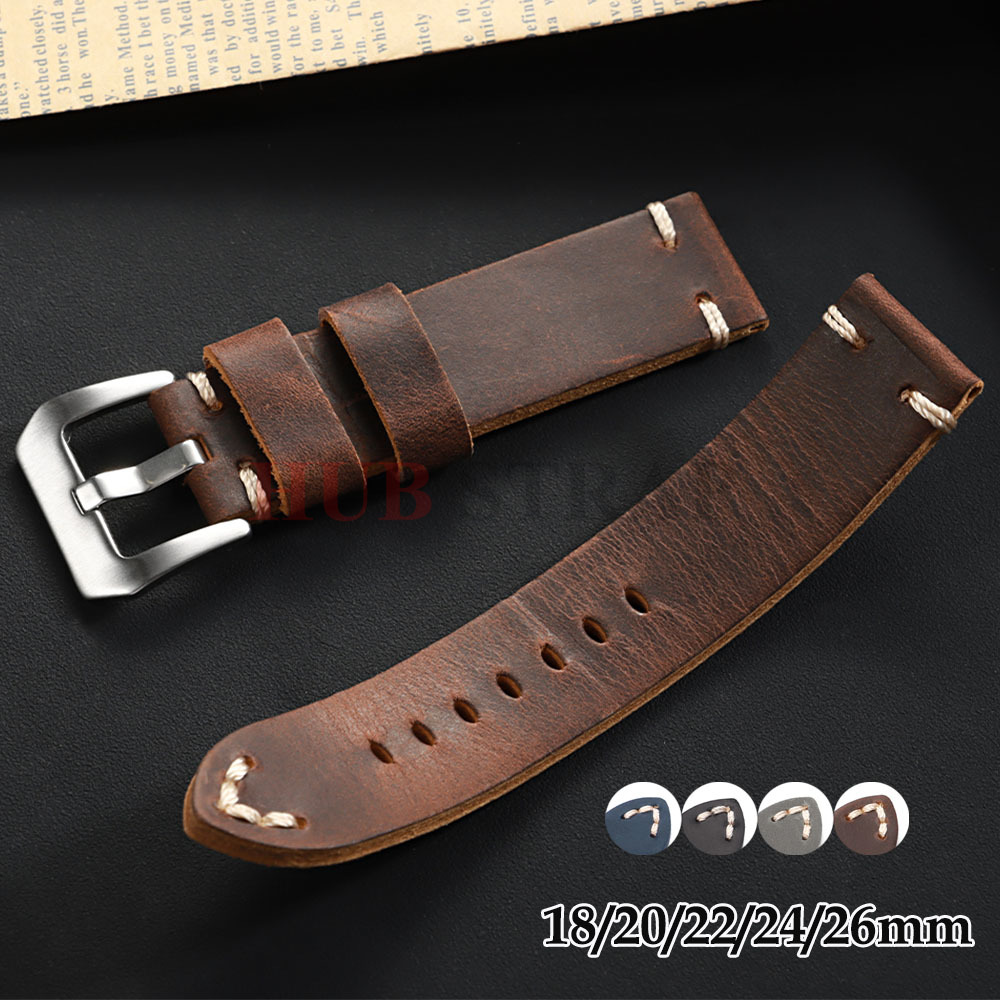 Suede Strap Watch - 18mm 20mm 22mm 24mm 26mm bracelet