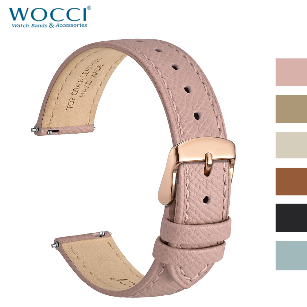 Leather Strap Quick Release - WOCCI bracelet de montre en cuir