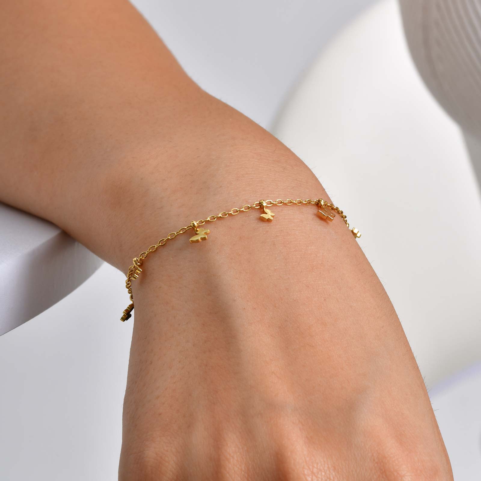Bracelet chaîne papillon exqui - Butterfly Clasp Deployant avis et prix