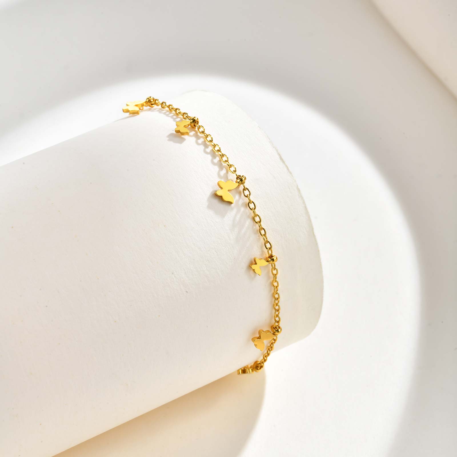 Bracelet chaîne papillon exqui - Butterfly Clasp Deployant avis et prix