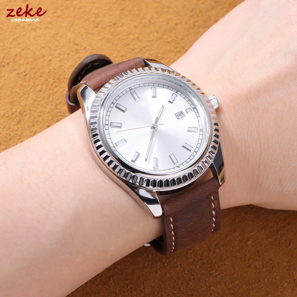 Bracelets de montre vintage en - Leather Strap Quick Release avis et prix