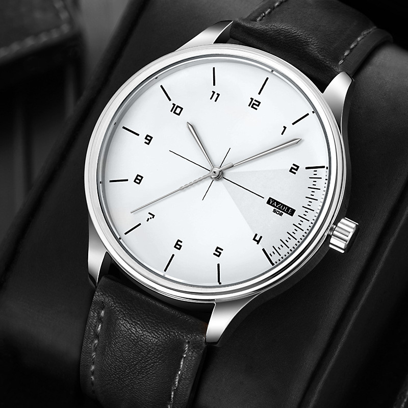 Montre pour homme YAZOLE, styl - Leather Watch Band Men avis et prix