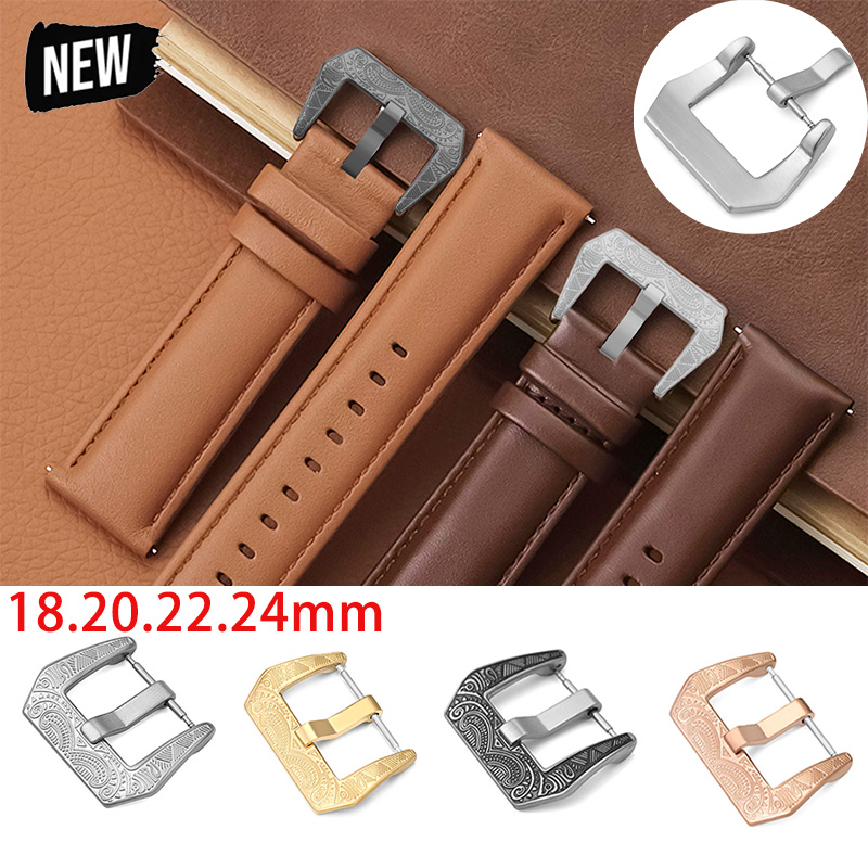 Boucle de bracelet de montre v - Leather Watch Band Men avis et prix