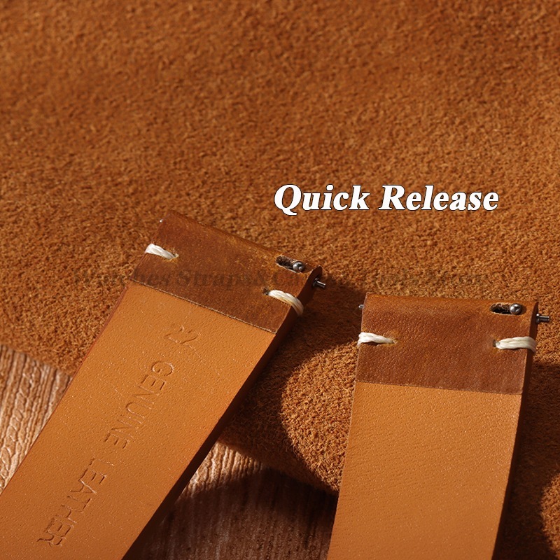 Bracelet en cuir de veau vérit - Leather Strap Quick Release avis et prix